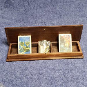 NEW Handmade Cribbage Set